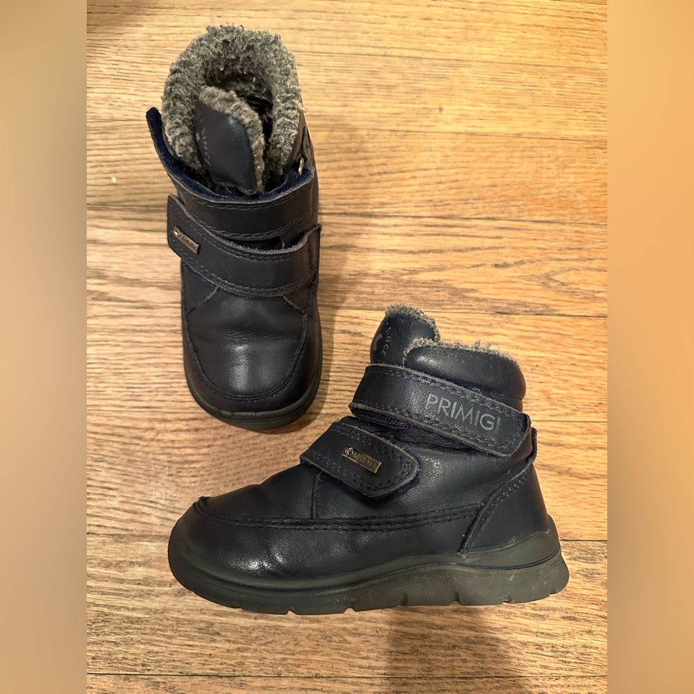 PRIMIGI Winter Boots shoes size 6, eu 22 navy